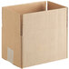 A white rectangular object with a brown border, a cardboard box with a brown border