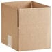 A Lavex kraft cardboard shipping box.