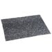 A black and grey rectangular Board Buddy Jr. cutting board mat.