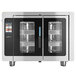 An Alto-Shaam Vector F Series Multi-Cook Oven with glass doors.