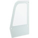 The right white rectangular glass for an Avantco BCC series refrigeration cabinet.