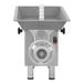 A ProCut stainless steel electric meat grinder with a white Safe Guard.