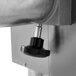 The metal door of a ProCut electric meat grinder with a black knob.