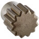 A close up of the star-shaped metal drive coupling for a Hamilton Beach blender.