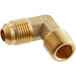 a gold colored pipe fitting