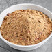 a bowl of brown powder