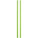 A pair of green Emperor's Select melamine chopsticks.