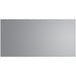 A grey rectangular Lavex steel workbench top.