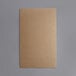 A white rectangle of corrugated cardboard.