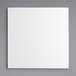 A white square object with a black border.