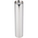 A silver cylinder.