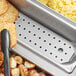 a close up of food