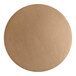 A 24-inch round white corrugated pizza circle.