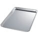 A Chicago Metallic wire-in-rim aluminum sheet pan on a counter.