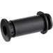 A black plastic cylinder with a black cap.