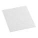 A square white wicking pad for Avantco BC-48, BC-60, and BC-72 Series.