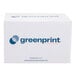 A white Greenprint box with blue and orange text.