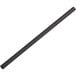 A Greenprint black straw on a white background.