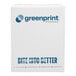 A white box with blue text reading "Greenprint Natural Agave Giant Wrapped Straw"