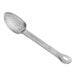 A Vollrath stainless steel spoon with a perforated handle.