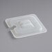 a plastic container with a square design