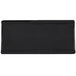 A black rectangular GET Elegance melamine platter.