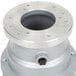 The short upper housing for a Hobart commercial garbage disposer, a round metal cylinder with a hole in the center.