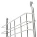 A metal rack with Metro chrome tray slides attached.
