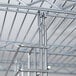 Metro chrome tray slides, a metal rack accessory.
