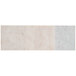 A white rectangular paper with a white strip