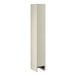 A beige Regency 2 tier metal locker with a door and rectangular vent holes.