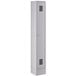 A gray Regency metal locker with a door.
