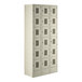 A beige Regency locker with six compartments.