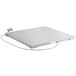 A white square Tor Rey industrial floor scale plate with wires.