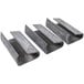 Three Lavex Heavy-Duty Serrated Micro-Grit Seals for Poly Strapping.
