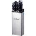 Edlund KR-50 Stainless Steel Enclosed 12 inch Knife Rack with Black Insert