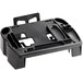 A black plastic Kantek phone central organizer with two compartments.