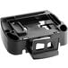 A black plastic Kantek phone central organizer with a handle.