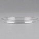 A clear Fabri-Kal deli container lid on a white surface.