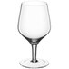 A clear Della Luce Astro goblet.