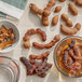 A close up of fresh sour tamarind.