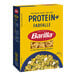 A white box of Barilla Protein+ Farfalle pasta.