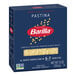 A blue box of Barilla Pastina Pasta with white and red text.