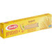 A yellow box of Barilla Protein+ Spaghetti Pasta.