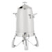 A stainless steel replacement cover for a Vollrath soup urn.