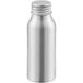 A 60 mL silver aluminum bottle with a lid.