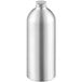 A silver aluminum bottle with a cap.
