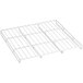 An Avantco white wire rack shelf for a GD-ICE-49F.