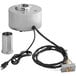 An Avantco Countertop Dry Ice Machine with a wire attached to a metal cylinder.
