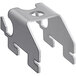 A metal ServIt shelf clip.